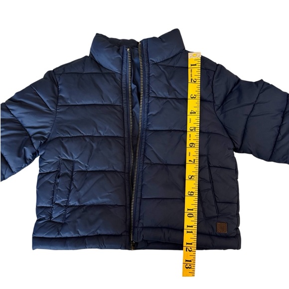 Janie and Jack Navy Blue Toddler Puffer Jacket Size 12-18 Months - Picture 7 of 12